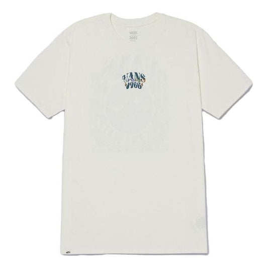 (WMNS) Vans Peace GFX Tee 'Off White' VN00092ZFS8