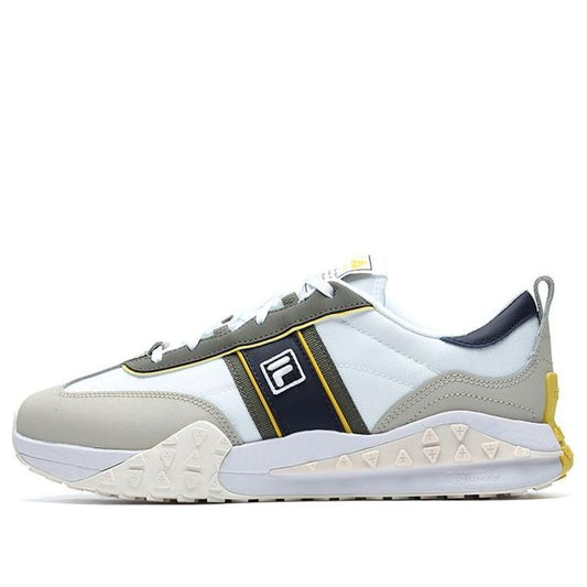FILA Athletics Brick Shoes 'White Grey Yellow' F12M211119FWP