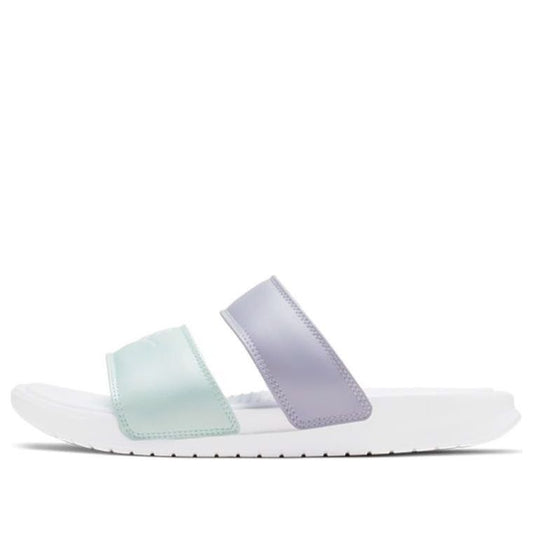 (WMNS) Nike Benassi Duo Ultra 'White' 819717-103