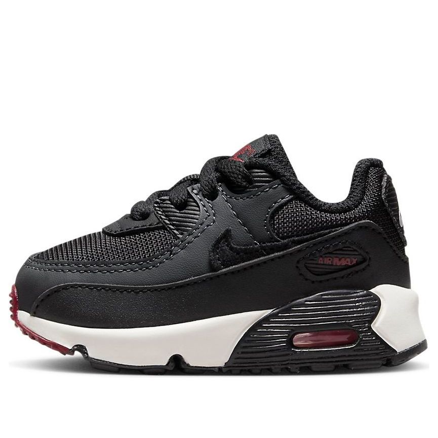 (TD) Nike Air Max 90 Leather 'Black Team Red' CD6868-022