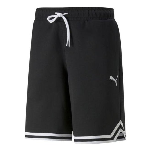 PUMA Logo Automatic Basketball Shorts 'Black' 536134-01