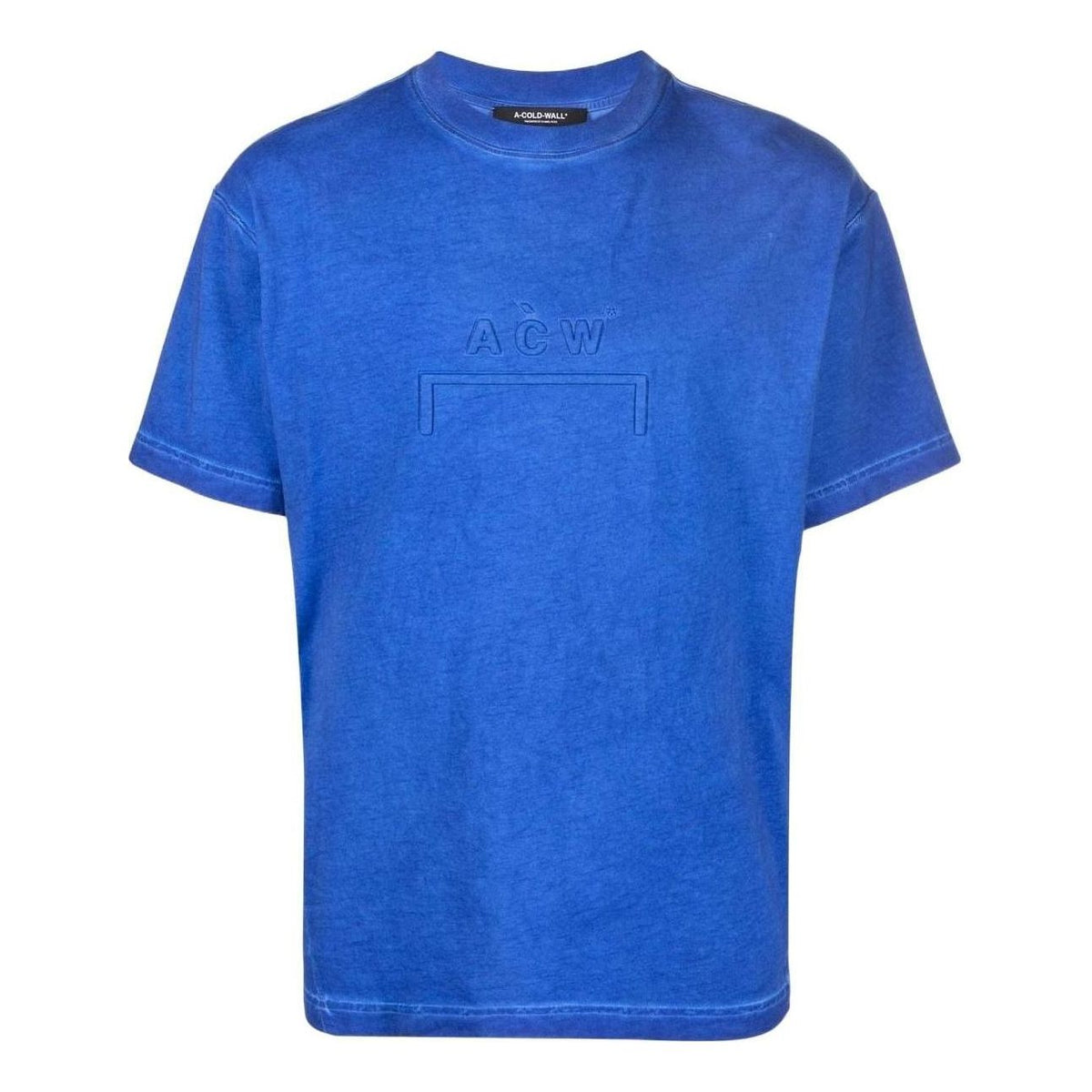 A-COLD-WALL* Solarised Mondrian T-shirt 'Blue' ACWMTS073-COBBLU