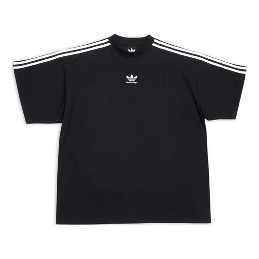 Balenciaga x adidas T-Shirt Oversized 'Black' 739101TNVA68482