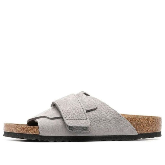 Birkenstock Kyoto Nubuk Leather ' Desert Buck Whale Gray' 1024502