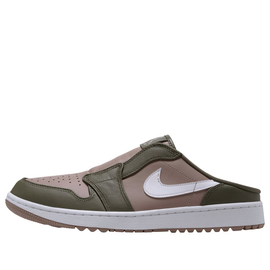 Air Jordan 1 Low Golf Mule 'Medium Olive Khaki' FJ1214-201 - Jordan Professional Edition