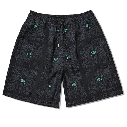 Li-Ning x BBC ICECREAM All-Over Print Shorts 'Black' AKSU793-1