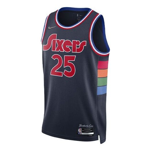 Nike x NBA Philadelphia 76ers Jerseys 'Ben Simmons 25' DB4041-419
