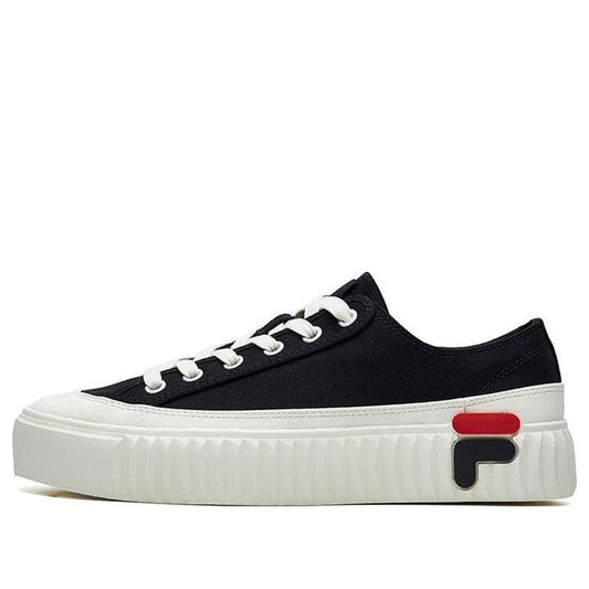 (WMNS) FILA Gear Canvas Shoes 'Black' F12W124342FBK