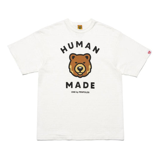 HUMAN MADE x One By Penfolds Bear T-shirt 'White' XX25TE017