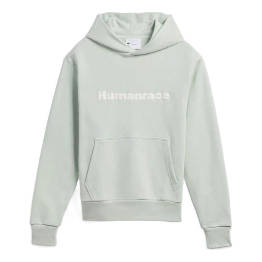 adidas x Pharrell Humanrace Logo Hoodie 'Green' HS4815