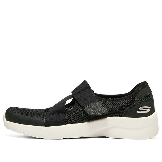 (WMNS) Skechers Fashion Casual Sport Shoes 'Black White' 896026-BKW