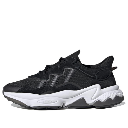 (GS) adidas originals Ozweego 'Black Grey' FV7533