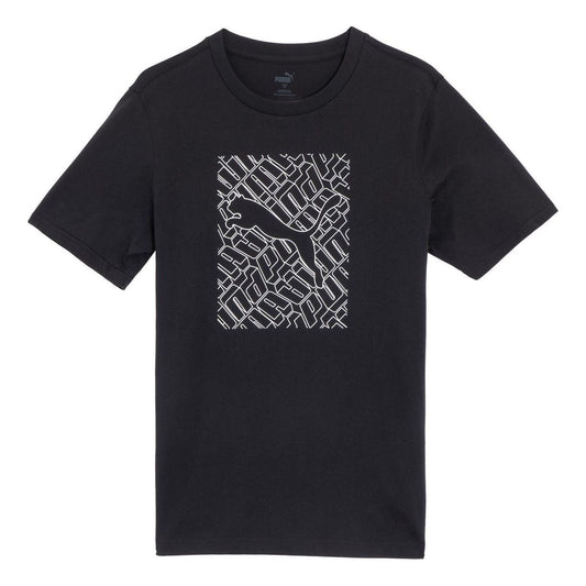 PUMA Graphics Cat T-shirt 'Black' 683446-01