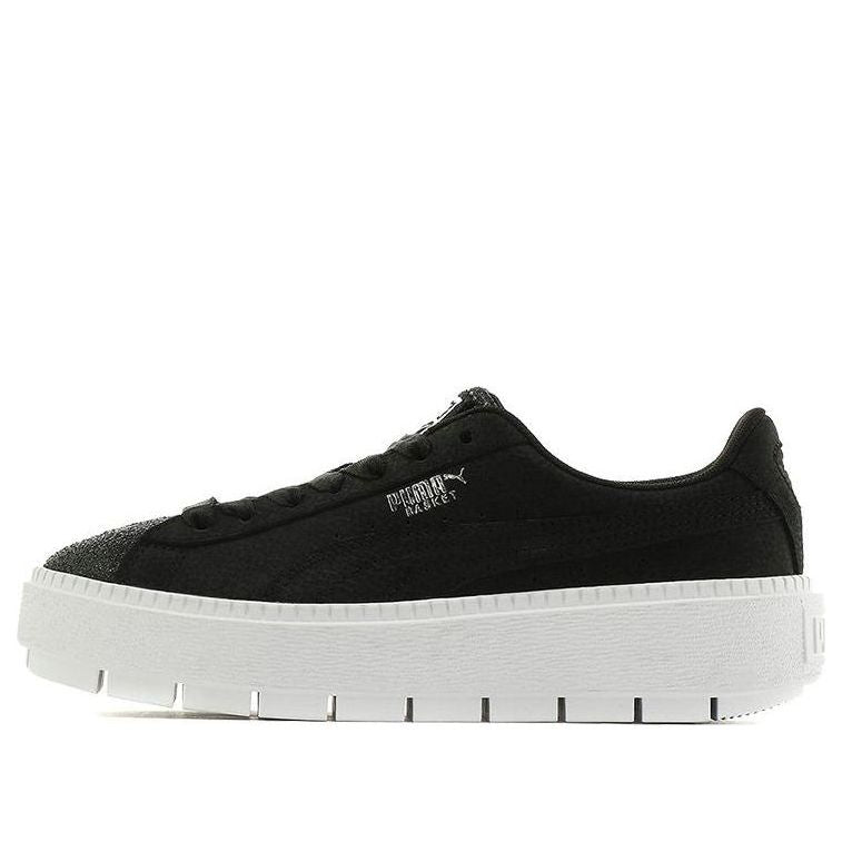 (WMNS) PUMA Biohacking Platform Low-top Black/White 369160-03
