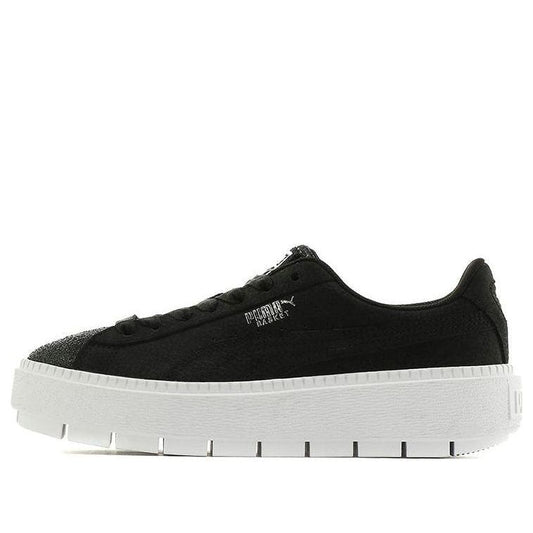 (WMNS) PUMA Biohacking Platform Low-top Black/White 369160-03