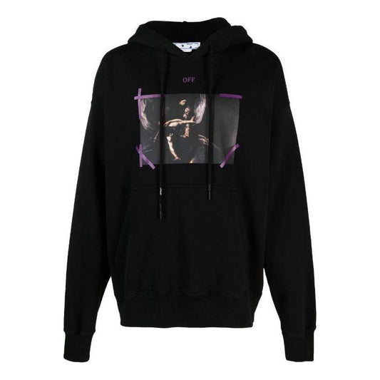 Off-White SS23 Black Carvaggio Cotton OMBB085S23FLE0011036