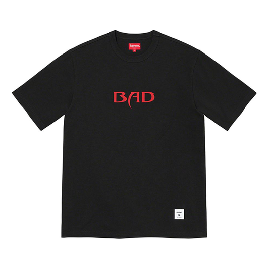 Supreme Bad S/S T-Shirt 'Black Red' SUP-SS22-102