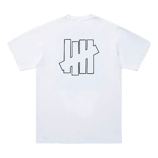 UNDEFEATED ICON S/S TEE Back logo Short-sleeve Tee Unisex White 80103-WHITE