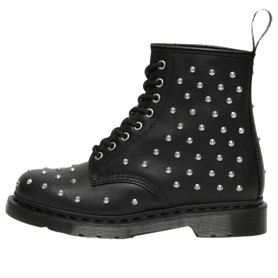 Dr. Martens 1460 Stud Wanama Leather Lace Up Boots 'Black' 27040001