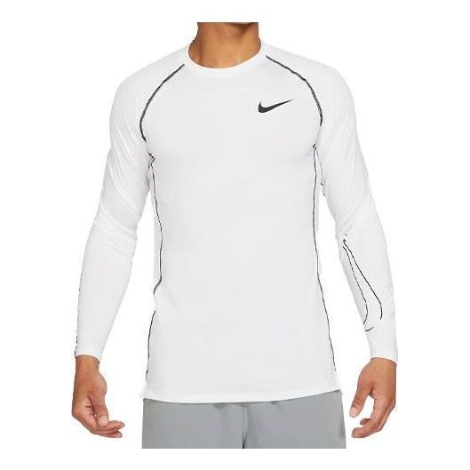 Nike Pro Dri-FIT Slim Fit Long-Sleeve Top 'White' DD1980-100