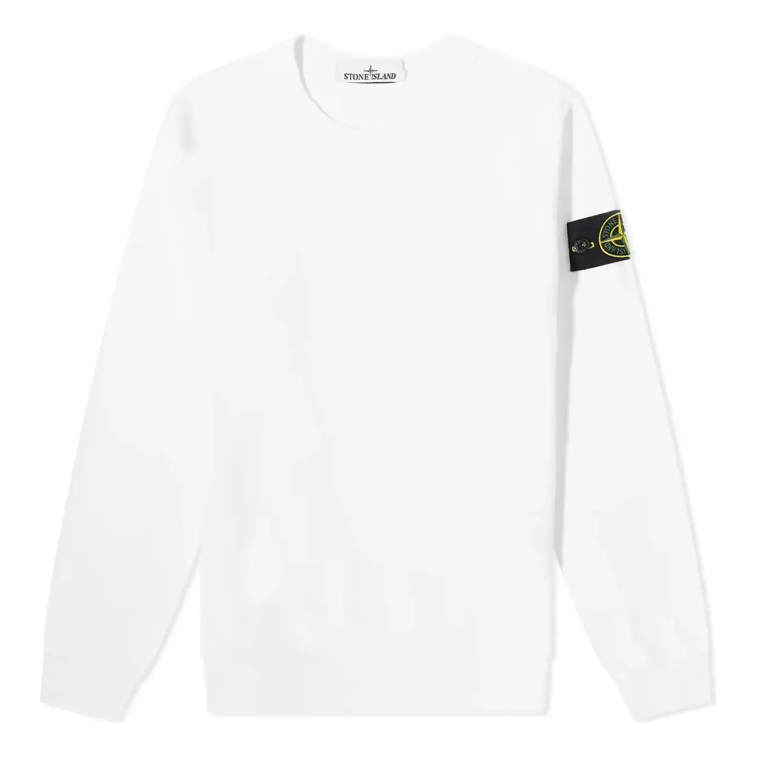 STONE ISLAND Garment Dyed Crew Sweatshirt 'White' 761563750-V0001