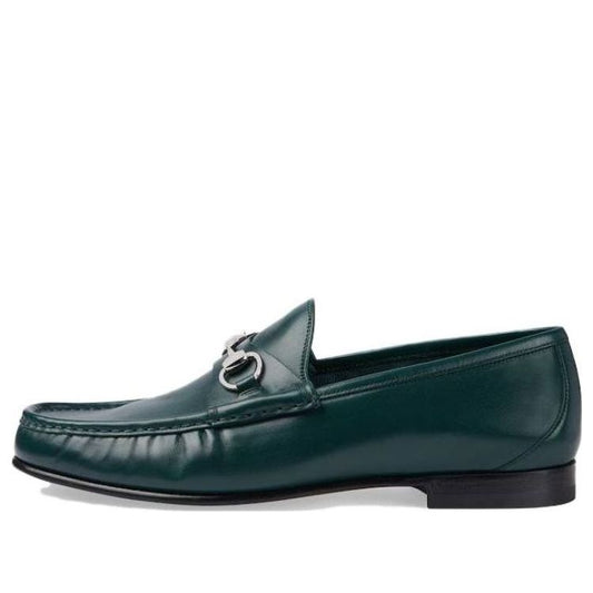 Gucci Horsebit 1953 Loafer 'Green Leather' 757769-AACFG-3154