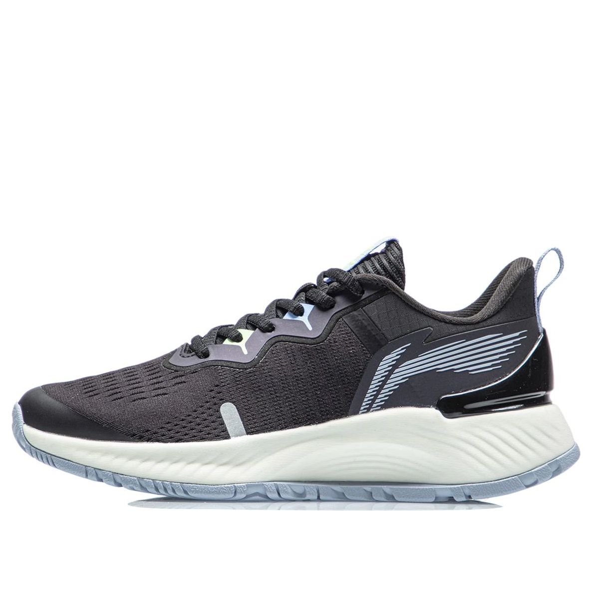 (WMNS) Li-Ning Shadow Essential 'Black White Blue' ARHR108-3