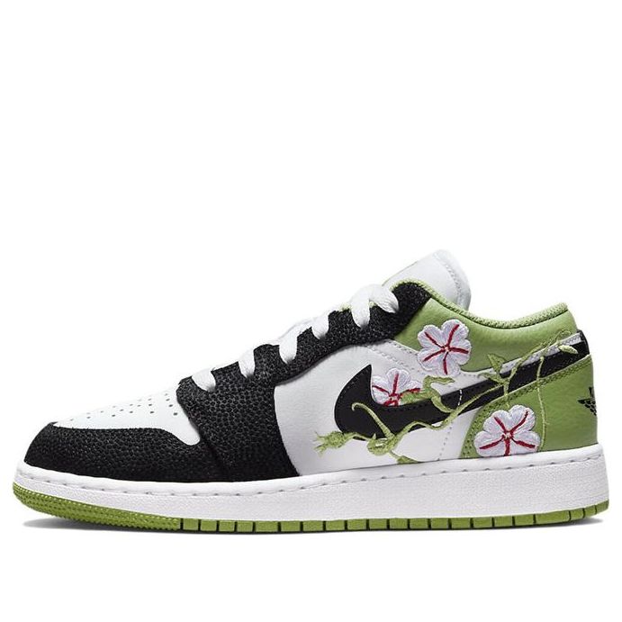 (GS) Air Jordan 1 Low SE 'Floral' DQ8389-100