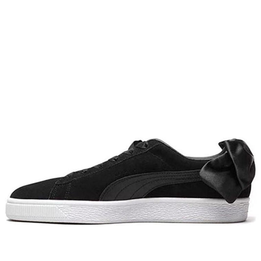 (WMNS) PUMA Suede Bow Wn'S Black 367317-04
