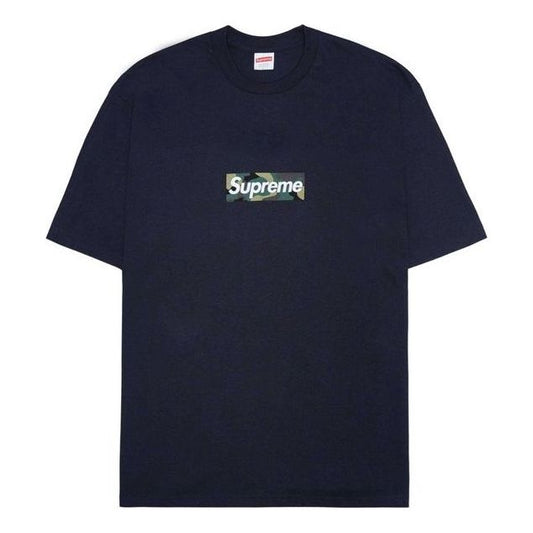 Supreme FW23 Box Logo T-Shirt 'Navy' 168421
