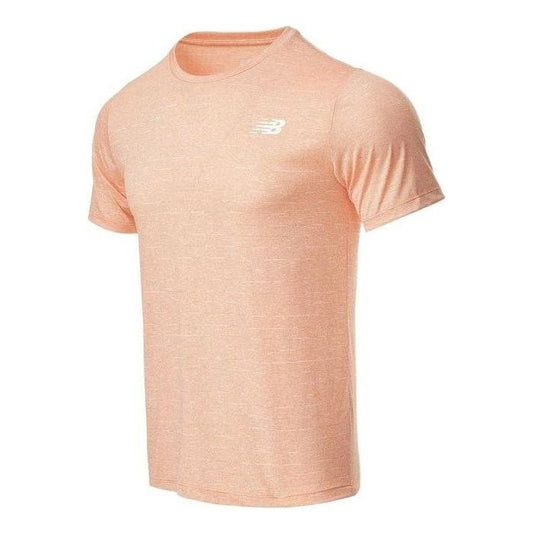 New Balance Tenacity T-Shirt Asia Sizing 'Pink' AMT01012-VRO