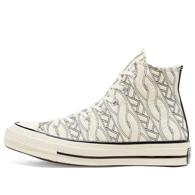 (WMNS) Converse Chuck 70 Hi 'Runway Cable - Egret Black' 568674C