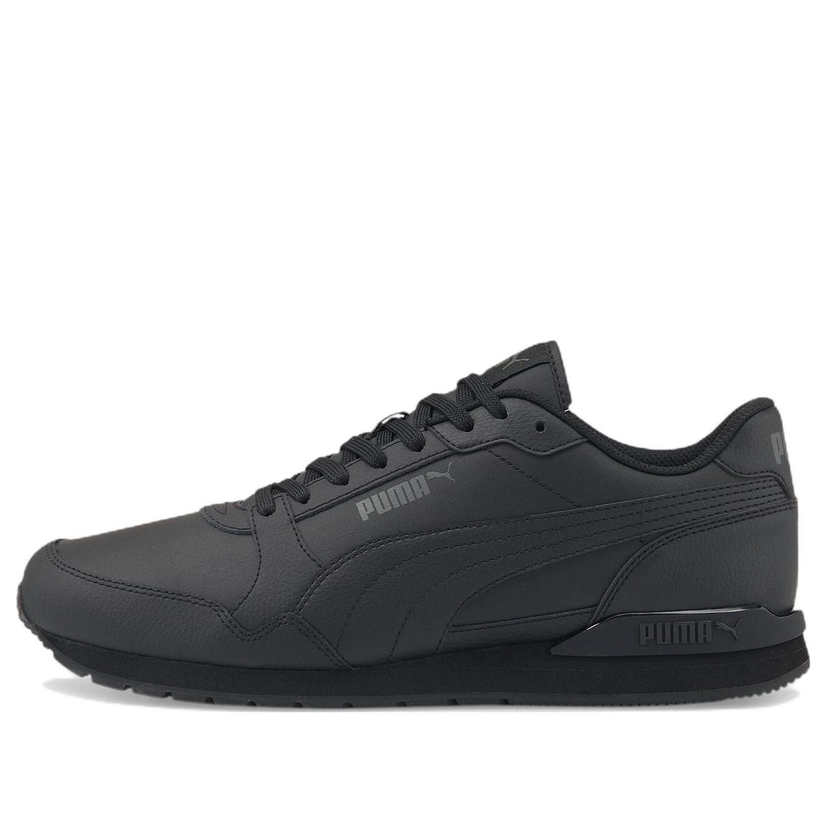 PUMA ST Runner V3 Leather 'Triple Black' 384855-11