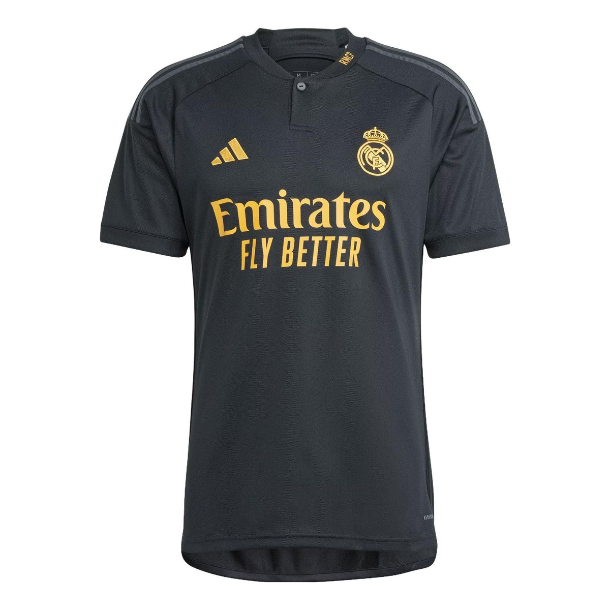 adidas Real Madrid 23/24 Third Asia Sizing 'Black' IN9846