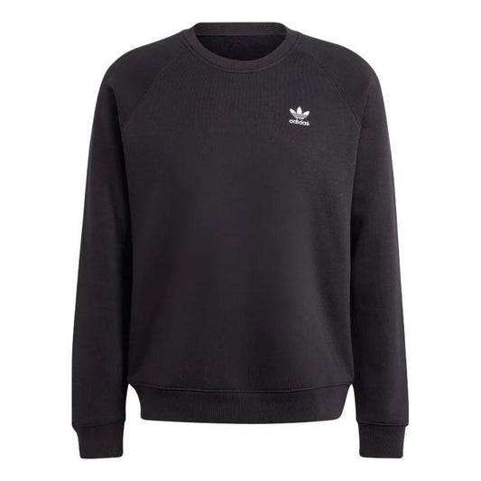 adidas originals Trefoil Essentials Crewneck 'Black' IM4532
