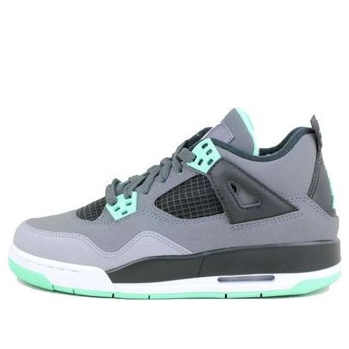(GS) Air Jordan 4 Retro 'Green Glow' 408452-033