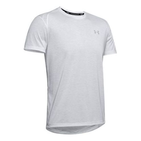 Men's Under Armour Streaker Series Running Sports Short Sleeve Gray 1326579-014