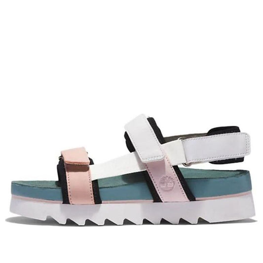 (WMNS) Timberland Santa Monica Sunrise 'White Green Pink' A41QX662