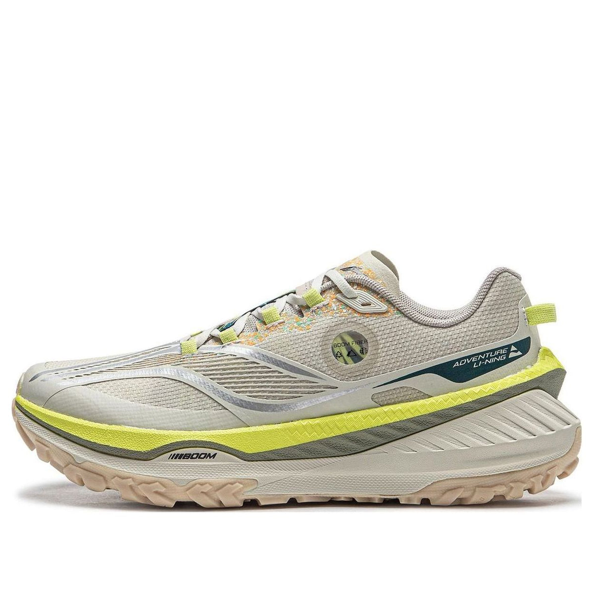 (WMNS) Li-Ning Dilu 'Grey Yellow' ARNT004-5