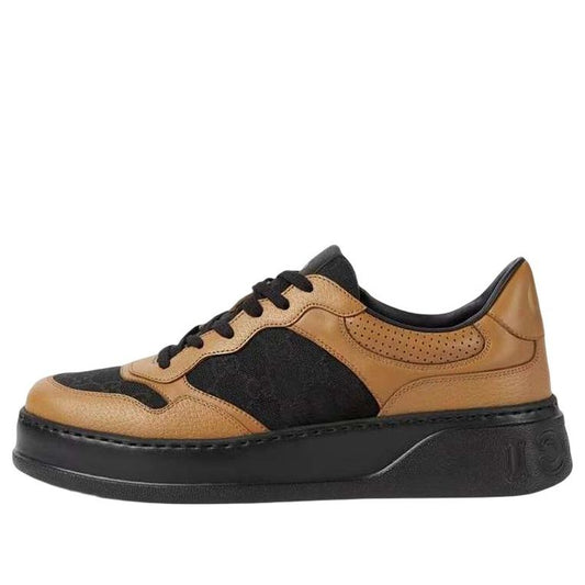 Gucci Lace Up Sneaker 'GG Embossed - Camel' 669582-AABNM-9770