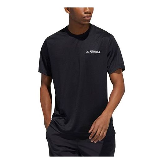adidas Bao Pack Tee Reflective Printing Sports Short Sleeve Black GN7602