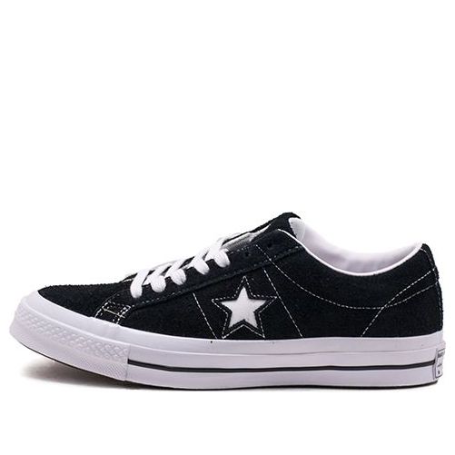 Converse One Star Low 'Black Suede' 158369C