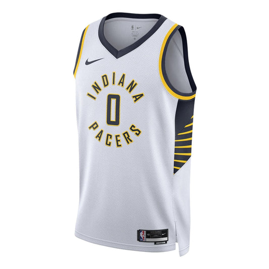 Nike x NBA Indiana Pacers Dri-FIT Swingman Jersey 'Tyrese Haliburton 0' DN2079-103