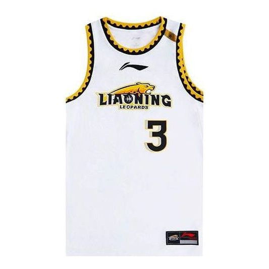 Li-Ning x CBA Allen Guo Liaoning Flying Leopards Basketball Jersey 'White' AAYR639-1