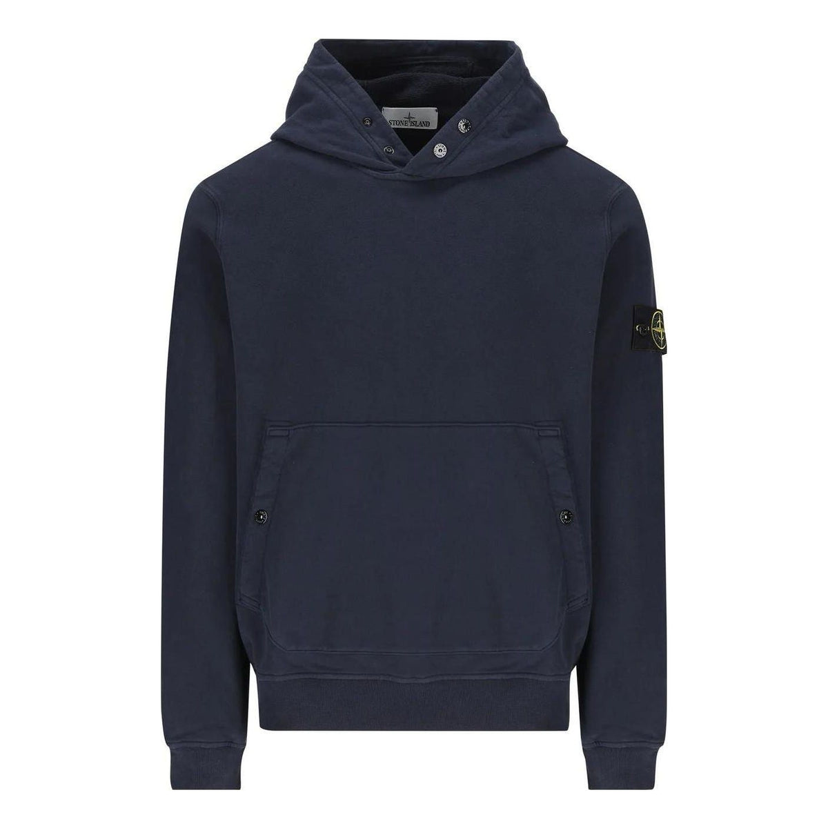 STONE ISLAND Cotton Hoodie 'Navy' 791561720-V0020
