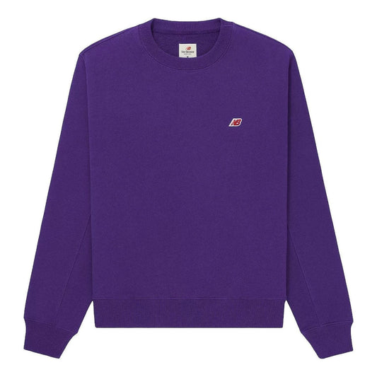 New Balance Made in USA Core Sweatshirt Asia Sizing 'Prism Purple' MT21541PRP