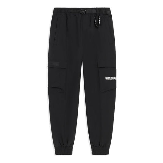 Li-Ning x Glare Way Of Wade Graphic Joggers Pants 'Black' AKXS403-1
