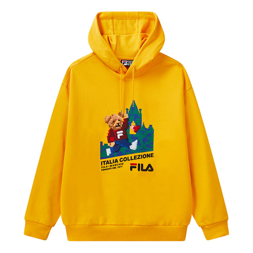 Men's FILA Sports Pullover Yellow F51M118259F-YE