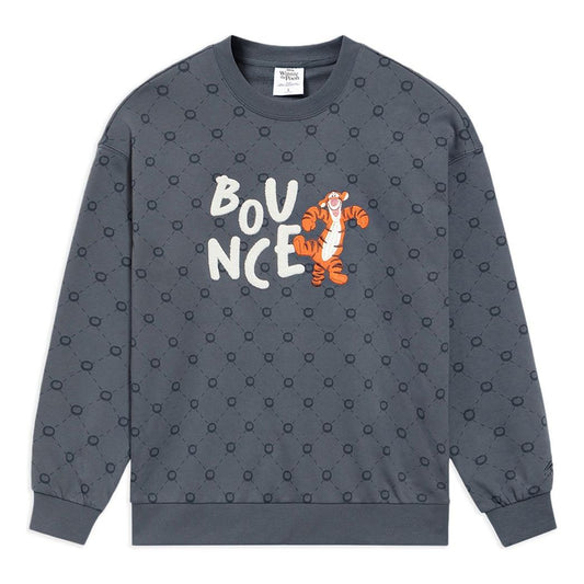 Li-Ning x Disney Graphic Sweatshirt 'Storm Grey' AWDS557-3