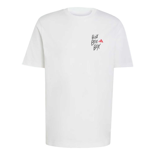 adidas Motorsport Box 3 Graphic T-Shirt Asia Sizing 'White' KC7114 - adidas Professional Edition